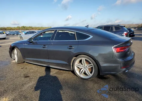 2019 Audi A5 Premium Plus S-Line z USA, uszkodzony, nr VIN WAUENCF53KA027201